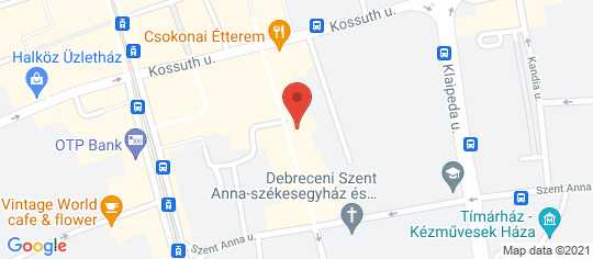 4024 Debrecen, Batthyány utca 12. fsz 1.